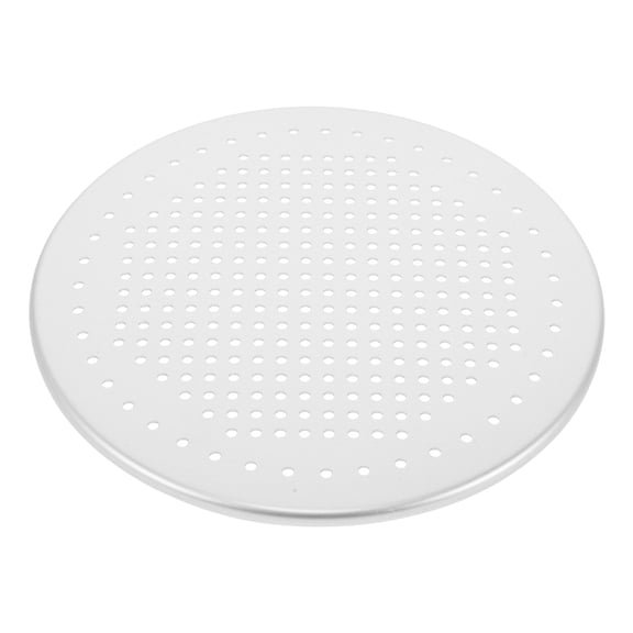 LITINKIMI Pizza Baking Plate Perforated Aluminum Silver 1Pcs