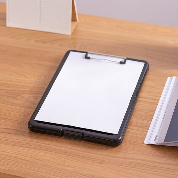 LITINKIMI Plastic Clipboard with Round Corners and Convenient Wall Mount for Office