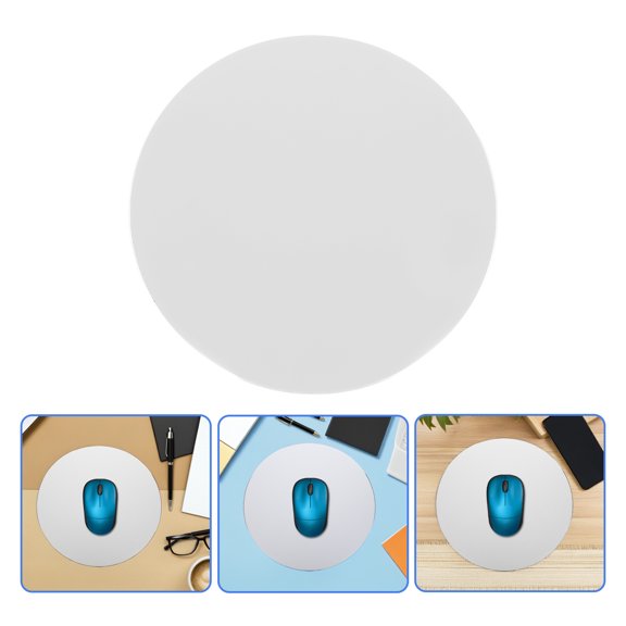 LITINKIMI Polished Aluminum Alloy Mouse Pad with Nonslip Base for Seamless Cursor Tracking