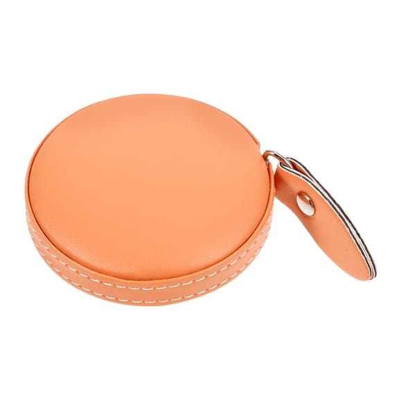 LITINKIMI Portable Small Tape Measure for Home Use PU Brown 1Pcs Body Measurement Tools for Women