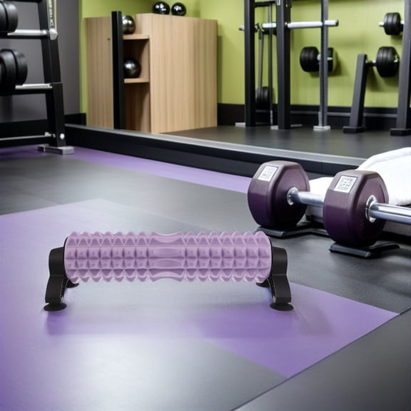 LITINKIMI Portable Violet Foam Roller Massager for Back and Muscle Relaxation At Home