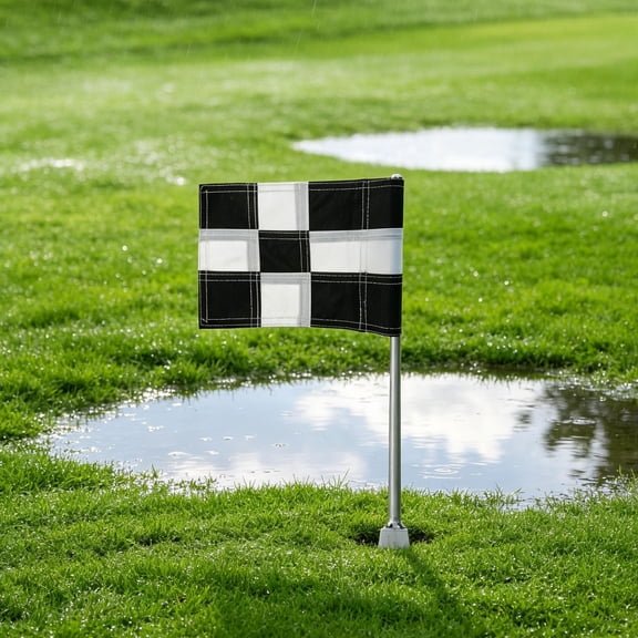LITINKIMI Practical Golf Flags for Putting Green with Enhanced Visual Guidance and Uv Resistant Material