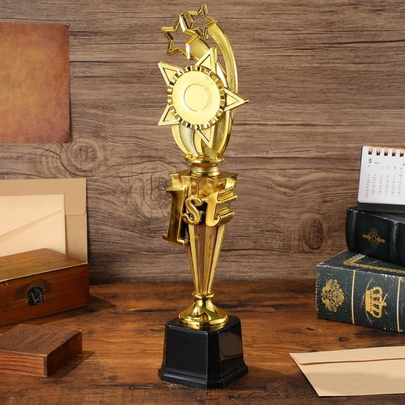 LITINKIMI Recognition Soccer Trophy Trophy Award Golden for Sports Events 1 Set