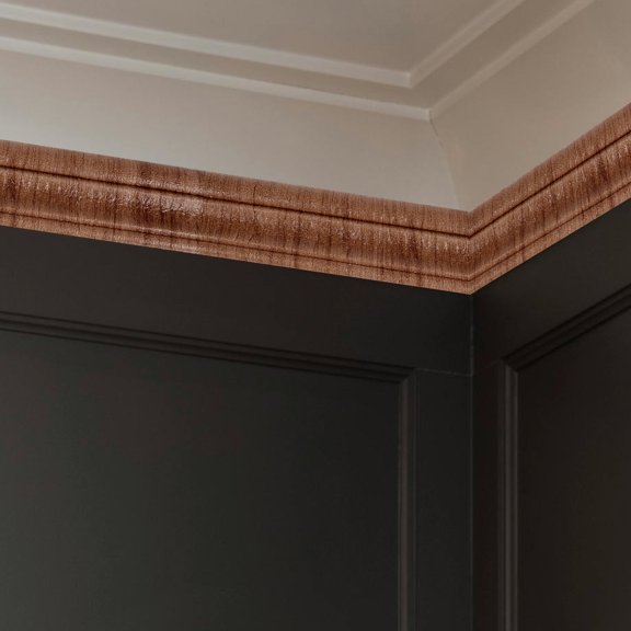 LITINKIMI Coffee Self Adhesive Baseboard Border Thickened Pe Foam for Home Decor