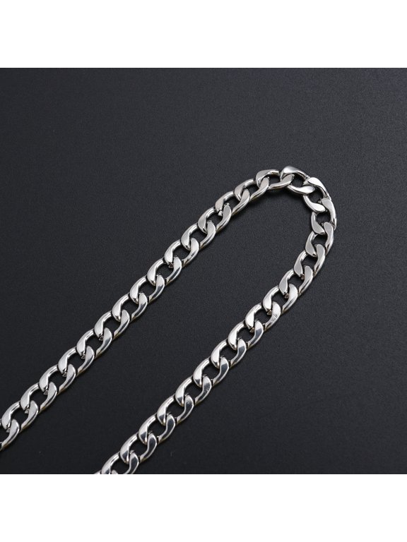 Stainless Steel Keychain, Metal Key Holder for Secure Everyday Carry, Home, Office and Car Keys