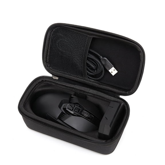 LITINKIMI Eva Mouse Storage Box Black Lightweight Protective Mouse Holder