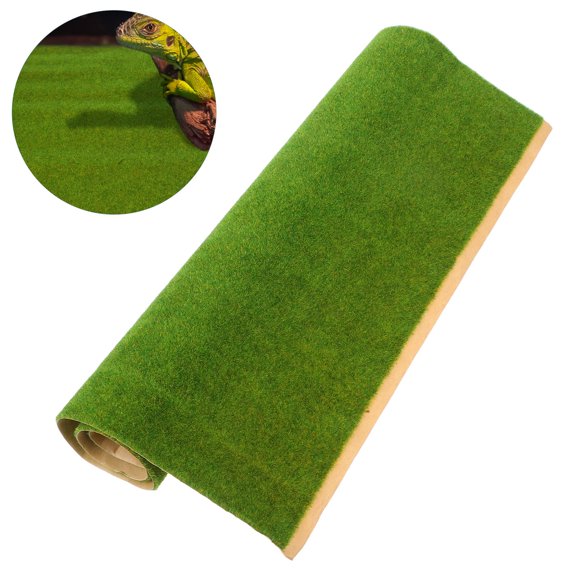 LITINKIMI Simulated Lawn Moss Artificial Grass Rug for Balcony and Patio Decoration High Durability
