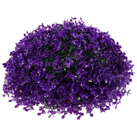 LITINKIMI Simulated Plant Topiary Ball Eucalyptus Leaf Balls Plastic Decorative Ornament for Indoor Outdoor Use 1 Set