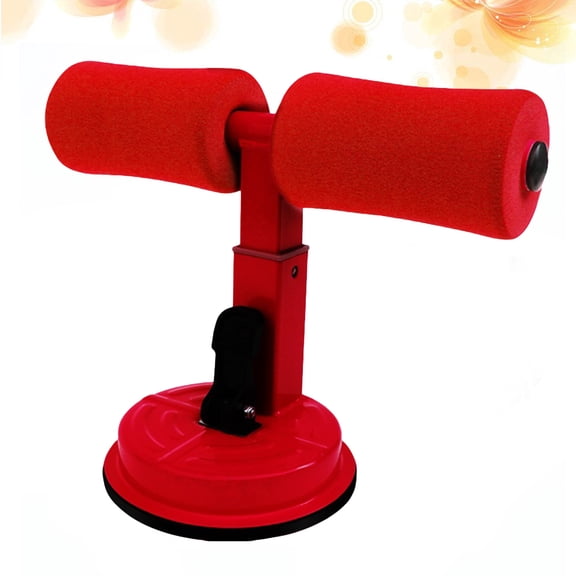 LITINKIMI Easy Install Red Cup Exercise Bar with Silicone Base for Home Workouts and Fitness