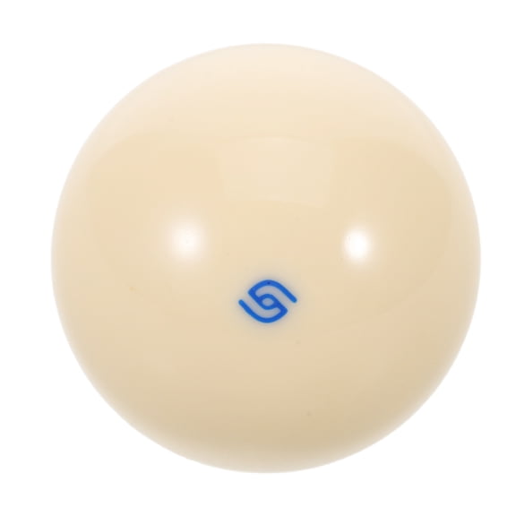 LITINKIMI Smooth Rolling Beige Cue Ball with Blue Eye for Professional Billiard Practice Sessions