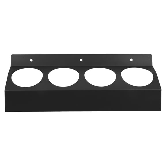 LITINKIMI Spray Paint Can Holder Rack Wall Mount Black Metal Storage for Garage Use