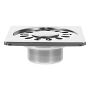 LITINKIMI Stainless Steel Floor Drain with Removable Strainer for Bathroom and Kitchen Drainage Solutions
