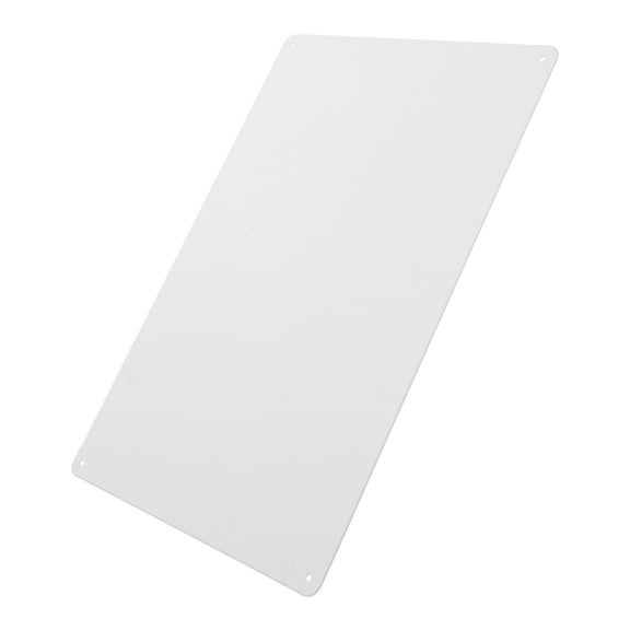 LITINKIMI White Iron Sublimation Sign Blanks for Crafts, Versatile Metal Plates for Custom Projects