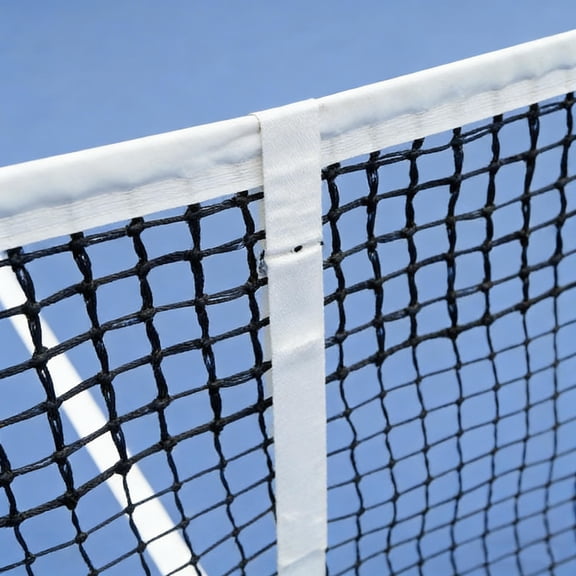 LITINKIMI Tennis Net Center Strap Adjustable White Polyester for Regulation Height and Stable Outdoor Court Use