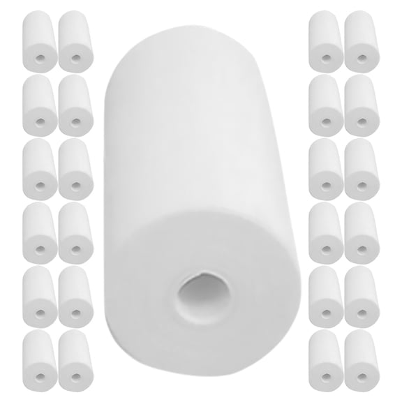 LITINKIMI White Thermal Printer Paper Rolls for Cash Registers, Credit Card Machines, Multipurpose Receipt Printing