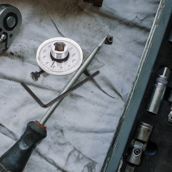 LITINKIMI Plated Silver Iron Torque Wrench with Clear Scale for Accurate Torque Measurement