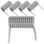 LITINKIMI Torsion Spring for Gate Hinges Plated Silver Durable Self Closing DIY