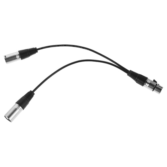 LITINKIMI Universal 3 Microphone Splitter Cable with Balanced Audio Output for Clear and Sound Performance