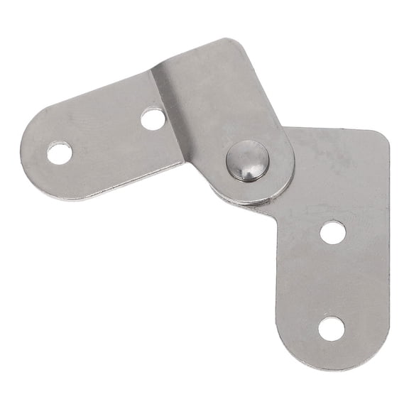 LITINKIMI Universal Plated Silver Folding Table Leg Hinge with Quick Installation for Indoor and Outdoor Use