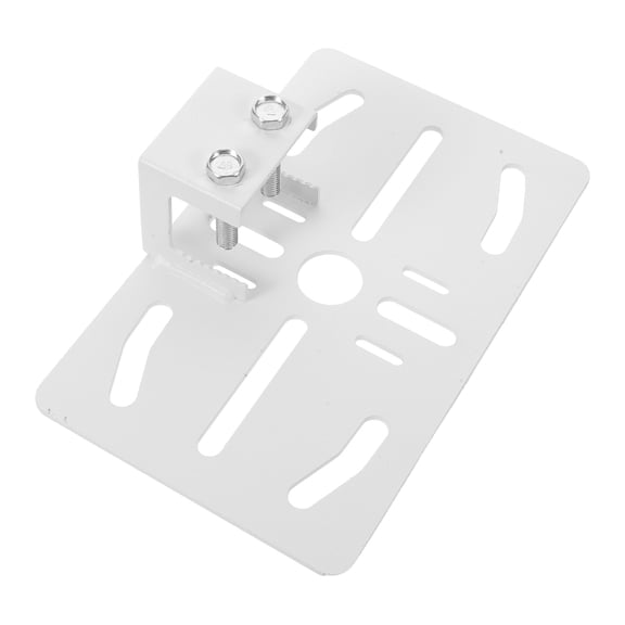 LITINKIMI Universal White Steel Security Camera Wall Mount Bracket Weatherproof Outdoor Surveillance
