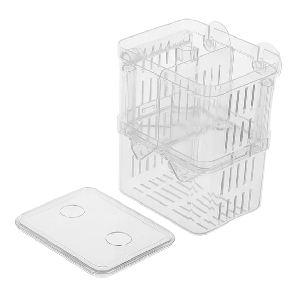 LITINKIMI Floating Isolation Box for Aquarium Fish Tank with Durable Plastic Material