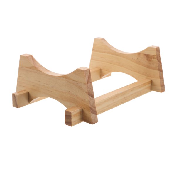 LITINKIMI Water Dispenser Floor Stand Wood Oak Barrel Support Rack with Easy Assembly Design