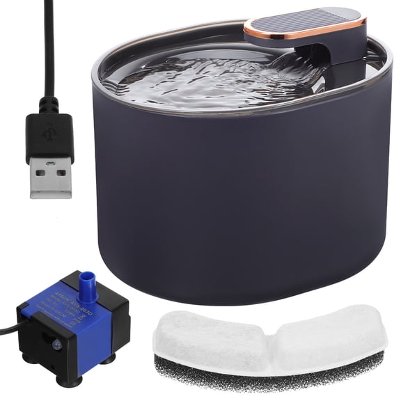 LITINKIMI Water Fountains for Cats Low Water Level Protection 1Set