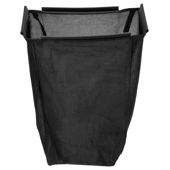 LITINKIMI Black Nylon Lawn Mower Grass Catcher Bag with Adjustable Drawstring, Water Resistant and