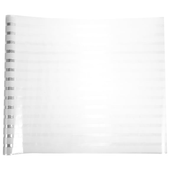 LITINKIMI White Frosted Glass Window Film Decorative Privacy Film for Bathroom Office Home