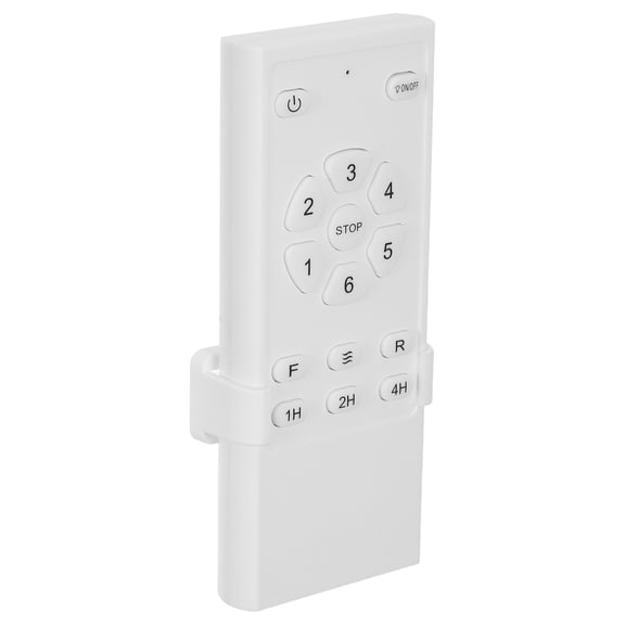 LITINKIMI White Remote Control for Ceiling Fan and Fan Light with Universal Compatibility and Silent Mode