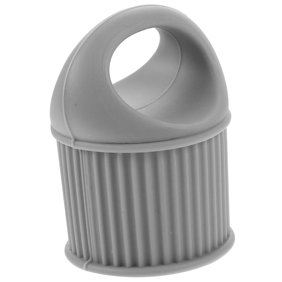 LITINKIMI Wine Bottle Stopper Grey Silicone Cap for Airtight Seal and Easy Cleaning Decor Use