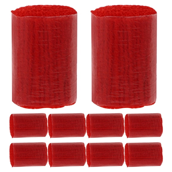 LITINKIMI Yarn For Hook Rugs Rug Making Acrylic Red Diy Material 10Set