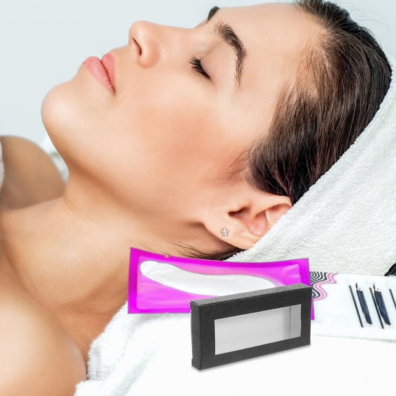 LITINKIMI eyelash display organizer Eyelash Storage Box Black Paper 10pcs for Travel