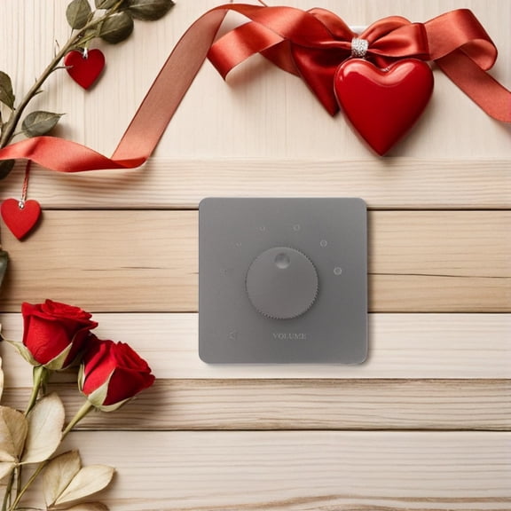 LITINKIMI Wall Speaker Volume Control Panel in Grey with Precise Audio Adjustment for Clear Sound