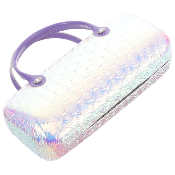 LITINKIMI portable multi-pu glasses case Sunglass Case Rectangular 1Pack for Daily Use Back to School