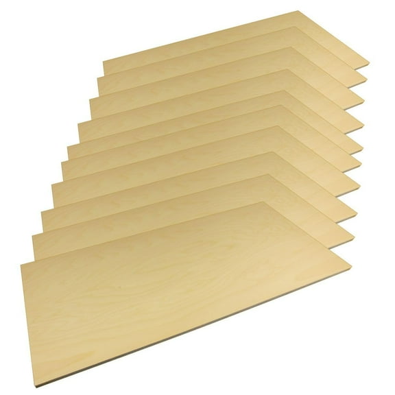 LITKO Baltic Birch Plywood | 6mm 1/4" Thick | 12x24 inches | BB/BB Grade | Laser CNC Woodworking Crafts (10)