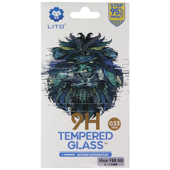 LITO 9H (.33mm) Tempered Glass Screen Protector for Vivo Y55 5G (L-1396)