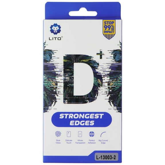 LITO D+ Strongest Edges Screen Protector for Apple iPhone 13 Pro Max (2 Pack)