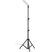 LITOM 1680LM Portable Camping Light - Super Bright Led Work Light, 6ft Telescoping Metal Tripod, Outdoor Lamps with USB Powered IP65 Waterproof, 84 Leds for Outdoor Grill/Fishing/Party