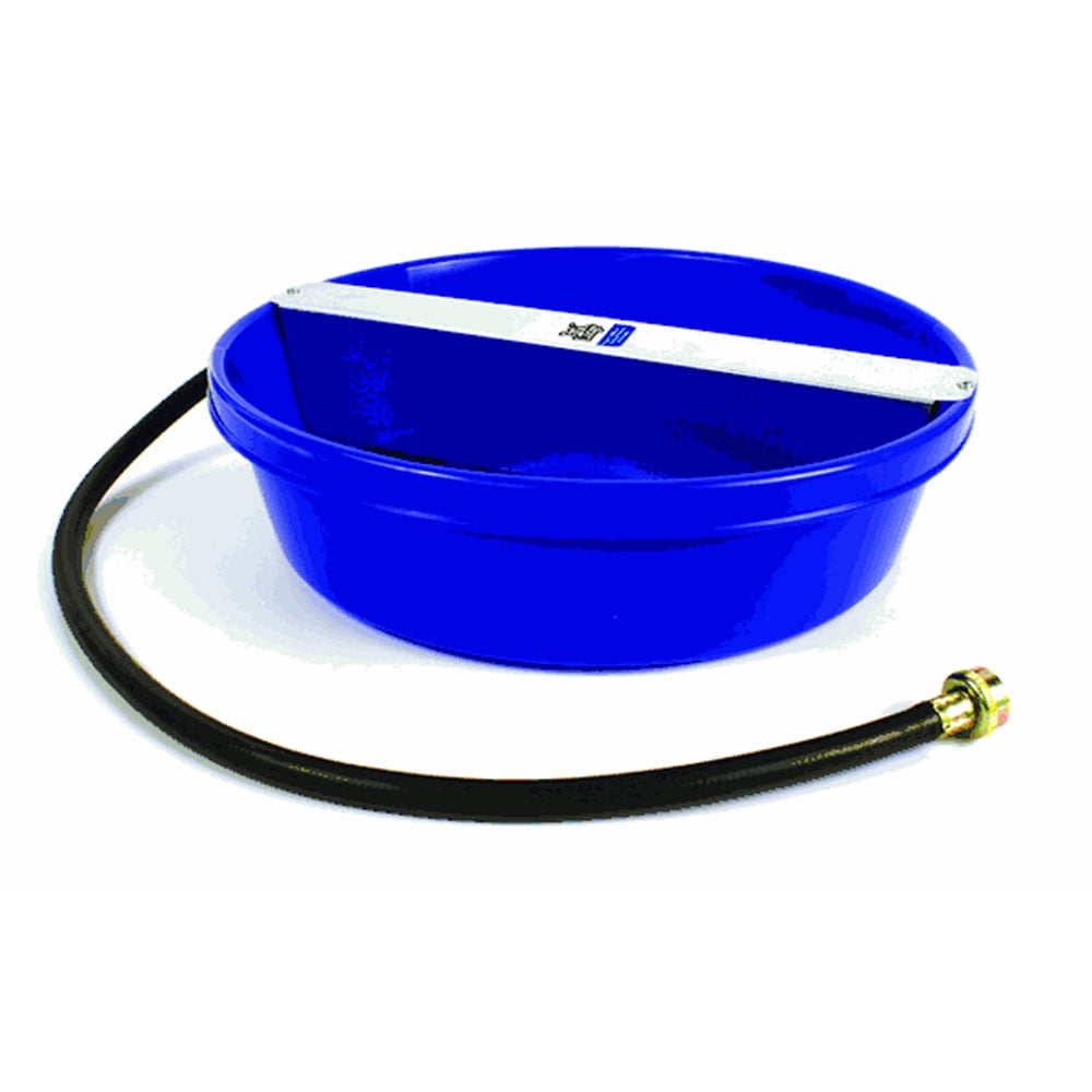 Blue High-Impact Plastic 3-Gallon Automatic Pet Water Bowl