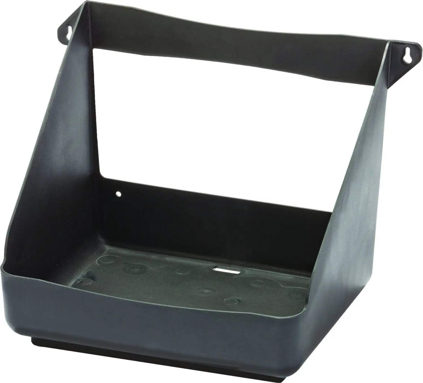 Black Plastic Open Nesting Box with Ventilation