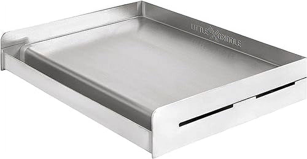 LITTLE GRIDDLE SizzleQ SQ180 100 Stainless Steel Universal Griddle