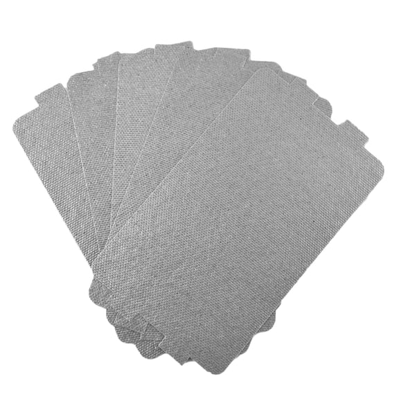LITTLE HOME 5 PCS Waveguide Cover Mica Plates Sheets for Microwave Oven Repairing Replacement Part Thick Heat Insulation Accessories, Cut to Size, 4.5x2.5 inch,Thickness 0.04mm