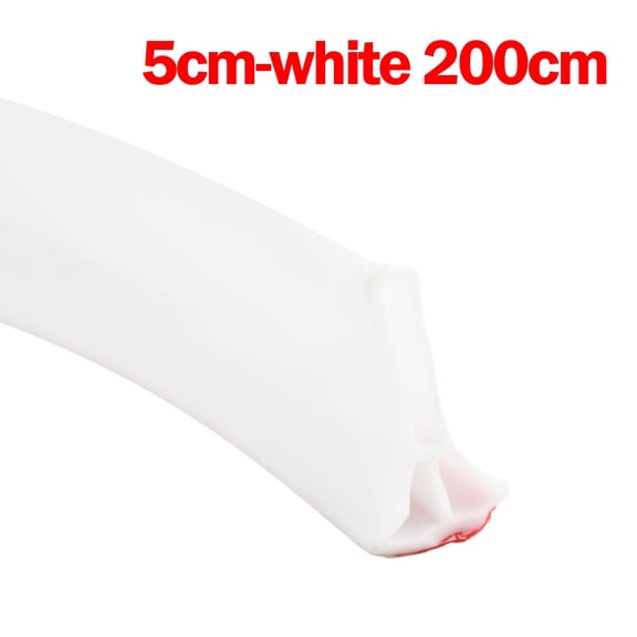 LITTLE HOME 78 Inch Collapsible Shower Water Dam Shower Stopper Barrier and Retention System and Keeps Water Inside Threshold Dry and Wet Separation Suitable for Bathroom and Kitchen