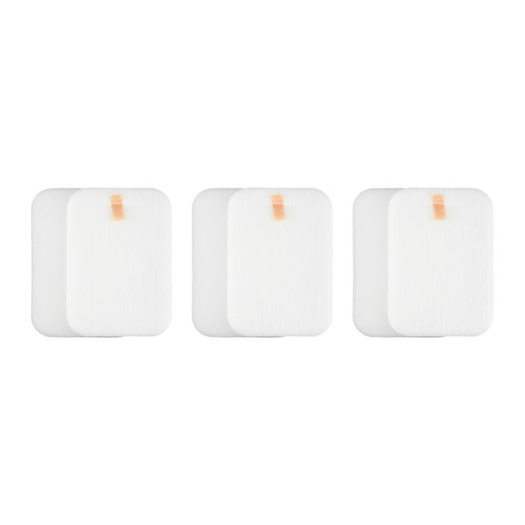 LITTLE HOME Foam Filter 3 Sets, for Shark Navigator Pet Plus NV150 NV251 NV255, Zero-M Self-Cleaning Brushroll Pet Pro ZU62 ZU62C ZU60 Uprights