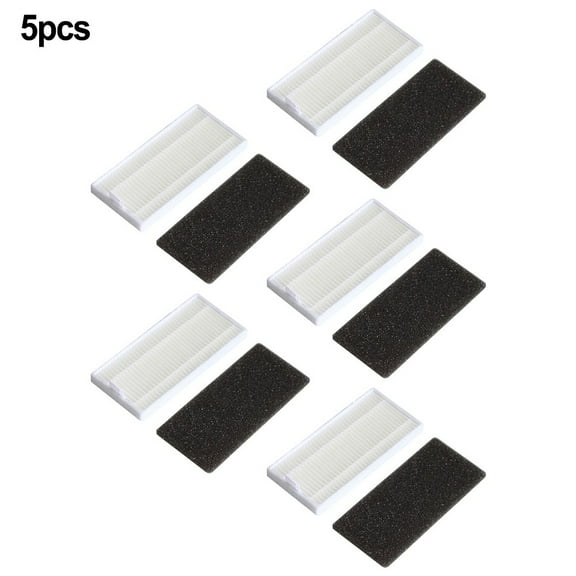 LITTLE HOME Replacement Filter Set for Ionvac SmartClean V4 RoboVac, Compatible with Model 7997, High-Quality Vacuum Accessories, Efficient Dust Filtration, Easy Installation, 5-Pack