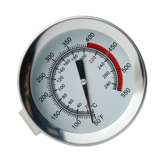 LITTLE HOME Stainless Steel Food Thermometer with Shrink Sleeve, High Precision Oil Thermometer for Cooking, 20-280℃ Range, 40cm Probe, 1PCS