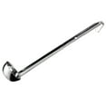 thumbnail image 1 of LITTLE HOME Stainless Steel Ladle with Long Handle for Cooking Soup Sauce, Kitchen Utensil with Capacity Indicator, for Durable and Easy to Clean, Silver, 60ml, 1 of 9