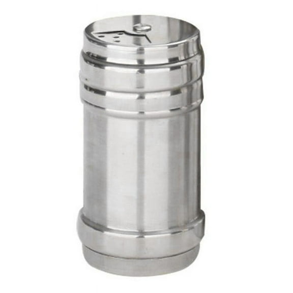 LITTLE HOME Stainless Steel Spice Shaker Bottle Set - Kitchen Seasoning Dispenser with Adjustable Holes for Salt, Pepper, BBQ Rubs - 4 Sizes Available (S/M/L/XL)