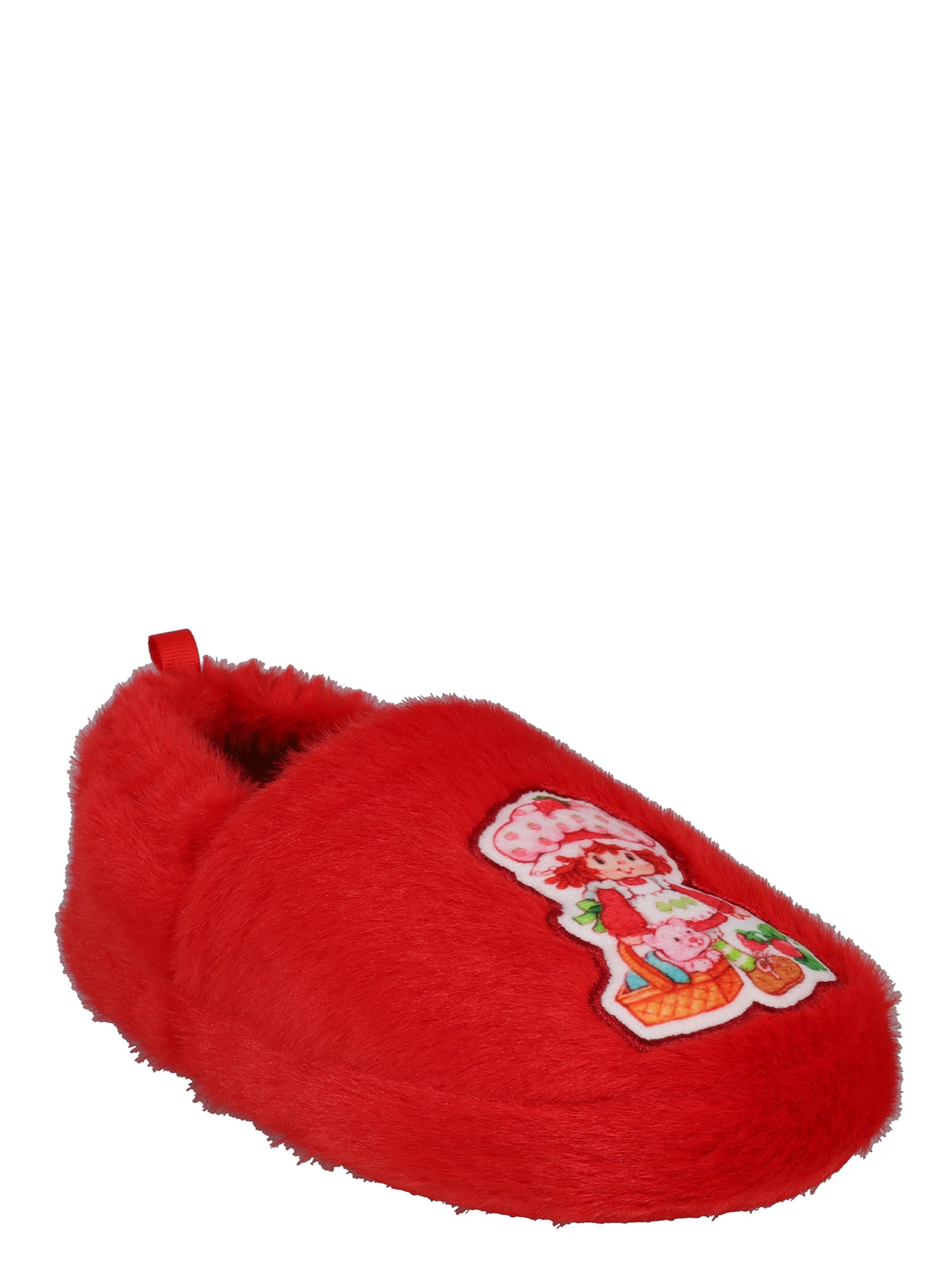 Toddler and Little Kids Strawberry Shortcake Fuzzy Slippers